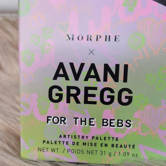 NIB MORPHE AVANI GREGG "FOR THE BEBS" ARTISTRY PALETTE - Picture 8 of 8